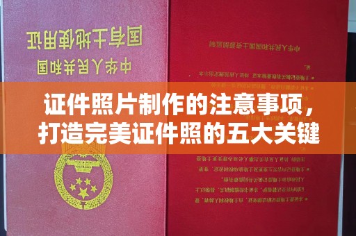 黄圃证件照片制作的注意事项，打造完美证件照的五大关键点